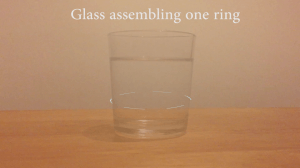 Glass assembling one ring