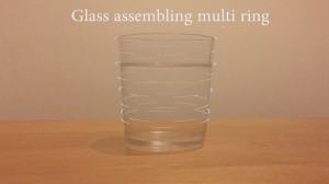 Glass assembling multi rings